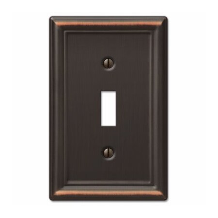 Westek 1T Aged BRZ Wall Plate 149TDB