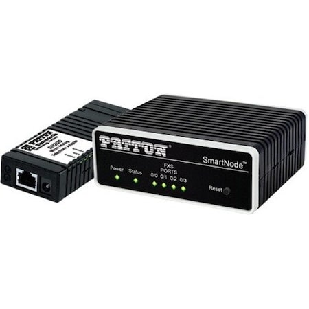 Patton Electronics Patton SmartNode 200 SN200/1JS1V/EUI VoIP Gateway - 1 x RJ-45 - 1 x FXS - Fast Ethernet SN200/1JS1V/EUI