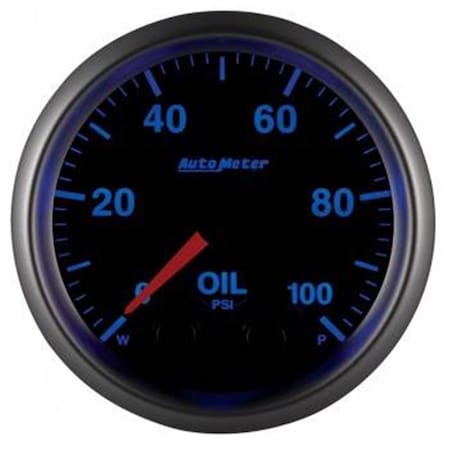 Auto Meter 5652 Elite Series Oil Pressure Gauge - 2.06 in. ATM5652