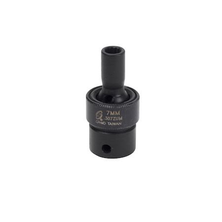 Sunex 3/8 in Dr 7Mm 12 Pt Universal Impact Socket 307ZUM