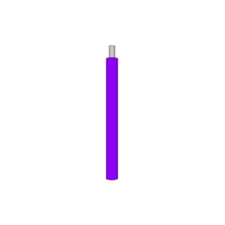 Judd Wire 24 AWG, UL 1429 Lead Wire, 19 Strand, 80C, 150V, XLPVC, Violet, Sold per FT H01010110702