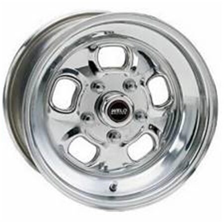 Weld Racing 15 x 4 in. 5 x 4.5-4.75 in. Bolt Circle 2-1 4 in. Back Spacing Rodlite Polished Wheel WEL93-54342