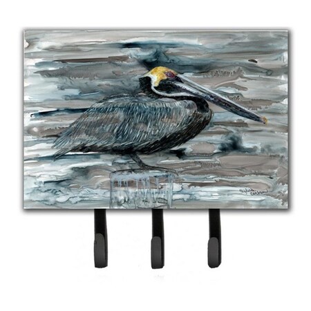 Carolines Treasures Pelican In Grey Leash and Key Holder 8946TH68