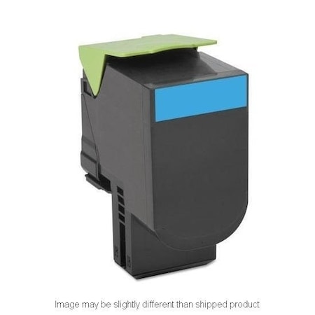 Lexmark Replacement XH YLD CYAN TONER 78C1XC0