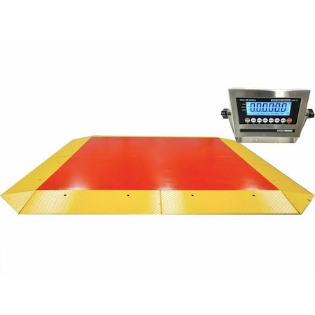 Selleton Scales Ultra Low-Profile Floor Scale, 2 ft x 2 ft, 1000 - 5000 lb SL-LPX-2X2