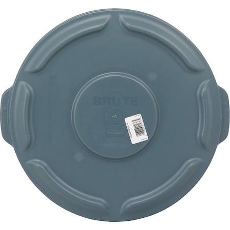 Rubbermaid Commercial Brute Gray Trash Can Lid for 10 Gal. Trash Can FG260900GRAY