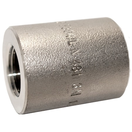 Msi Products 3/4in INDUSTRIAL 3000lb 304/304L Stainless Steel Full Coupling A3430412