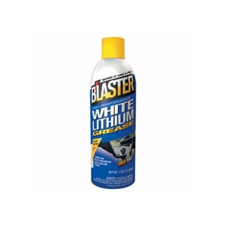 Blaster High Performance White Lithium Grease, 11 oz, Aerosol Can, 12PK 108-16-LG