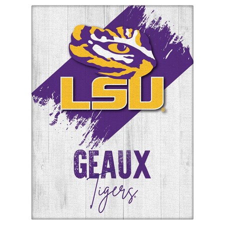 Holland Bar Stool Co Louisiana State University 15inx20in Canvas Wall Art LCnvs