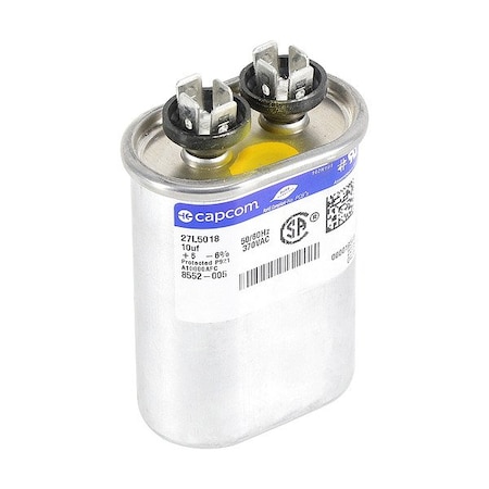 Bard Capacitor, 10uf, 370V 8552-005BX