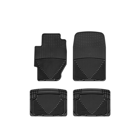 Weathertech Black, Front and Rear All Weather Floor Mats W34-W20