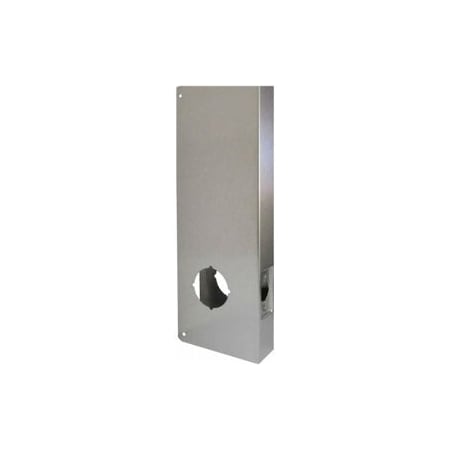 Don-Jo Mfg Door Wrap 2-3/4in Backset, 1-3/4in Door, 5in W x 14in, 2-1/8in Hole, 613/US10B Oil Rubbed Bronze 14-10B-CW