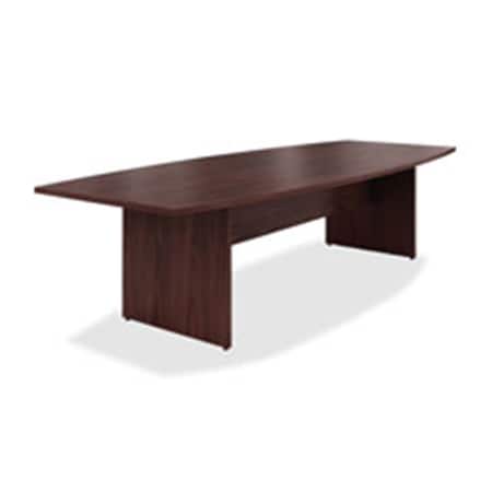 Convenience Concepts Slab Middle Base, 28.38 in. H, Mahogany HI529612