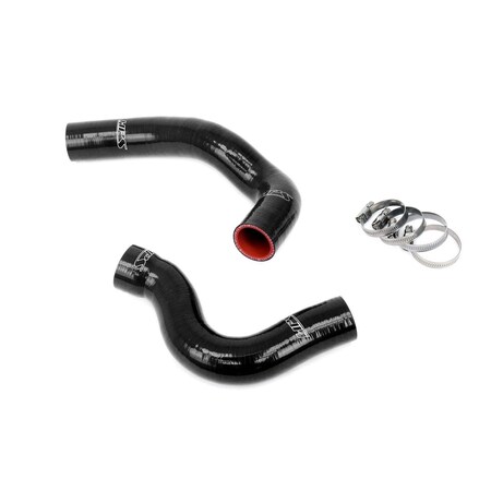 Hps Performance High Temp Reinforced Silicone Radiator Coolant Hose Kit, Black,  57-2029-BLK