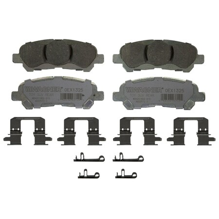 Wagner Brake OEX Rear Disc Brake Pad Set Premium Ceramic,  OEX1325