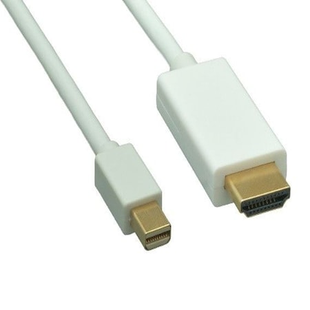 Sanoxy 3ft Mini DisplayPort 1.2 to 4K HDMI Cable with Audio Support SNX-CBL-LDR-DP110-8103