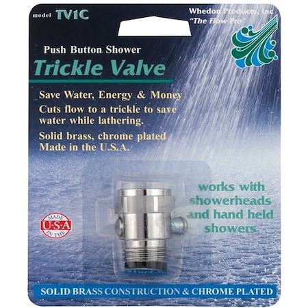 Whedon Shower Flow Controller, Brass Body, Chrome TV1C