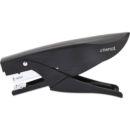 Universal One Plier Stapler, 20-Sheet Capacity, Black UNV43108***