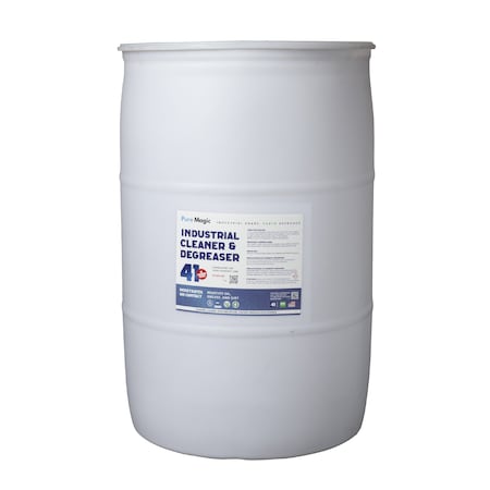 Pure Magic 55 gal Drum, Liquid, White IND55GAL