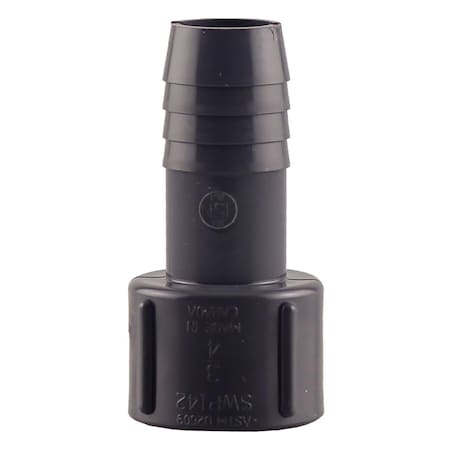 Westlake Pipe & Fittings Boshart Industries 3/4 in. FPT X 3/4 in. D Insert Polypropylene 2-3/4 in. Female Adapter 1 pk UPVCFA-07