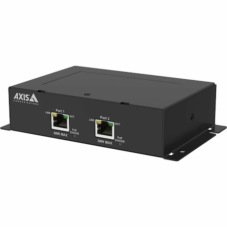 Axis Communications AXIS TU8010 2-PORT POE EXTENDER 02726-001