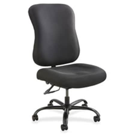 Betterbeds Task Chair, 400lb Cap, 25 in. x 25 in. x 42.5 in., Black BE840669