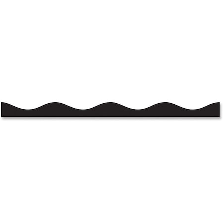 Ashley Productions Magnetic Border, Black, 12 Feet/Pack, PK6 10188