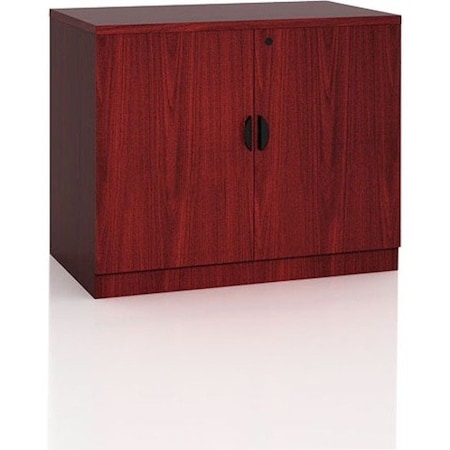 Boss Storage Cabinet, Mahogany N113-M