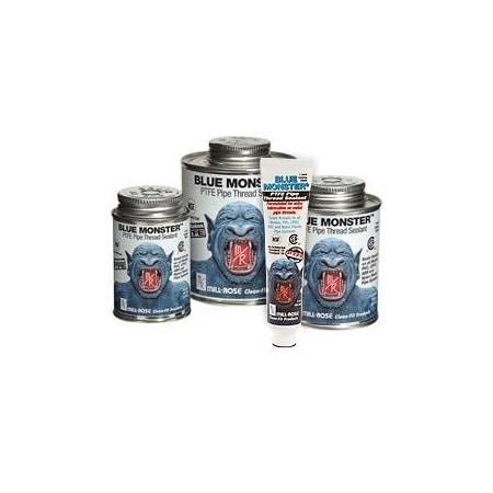 Blue Monster Pipe Thread Sealant Brush-Top Can, Low VOC, White 76005