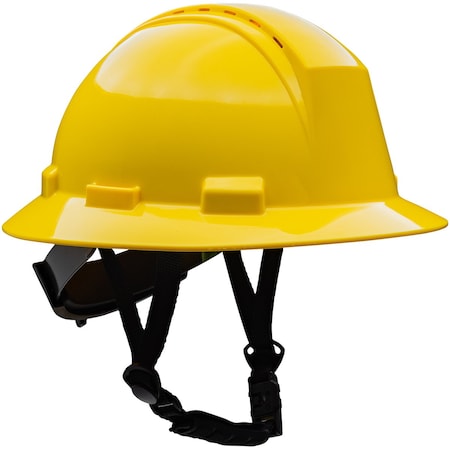 Pip Hard Hat, Full Brim, Kilimanjaro, Yellow 280-HP642RVM-CH-02