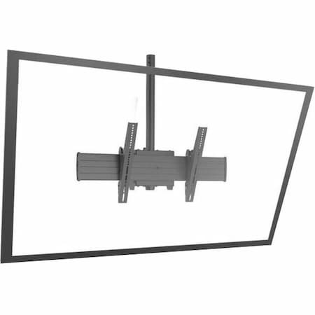 Chief Fusion X-Large TV Ceiling Mount - For 55-100 Inch TVs - Single Monitor VESA Mount XCM1U