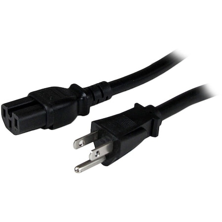 Startech.Com 8ft Heavy Duty Power Cord NEMA 5-15P/C15 PXT515C158