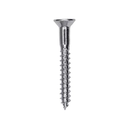 Auveco 14 x 2in Phillips Flat Head Wood Screw Zinc, 100PK 9582