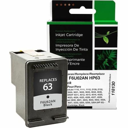 Cig Remanufactured Black Ink for F6U62AN 118130