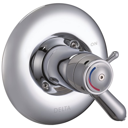 Delta Commercial T17Th Universal Thermostatic Valve Trim Only In Chrome T17TH105