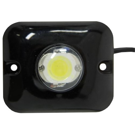 Custer Products 1 in. 10W White Strobe LED Multi Strobe Patterns CUPSTR1W-LED