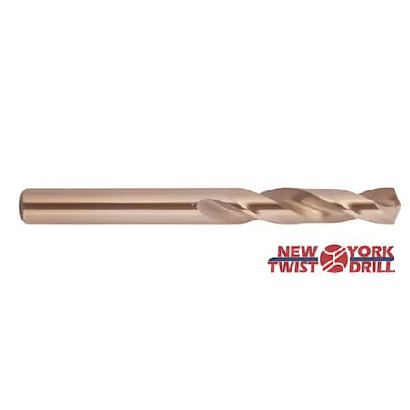 Regal Cutting Tools #41 Cobalt Screw Machine Length Drill Type F 135 Split Point, Bronze, 12PK 035196AA