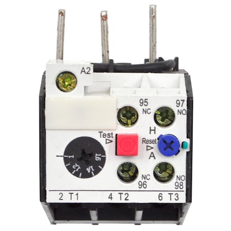 Brah Electric IEC Overload Relay, 1NO/1NC, 10 A Min current, 16 A Max current, 690 V B3UA52-00-2A