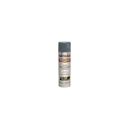 Rust-Oleum High Performance Enamel Spray Paint, Gloss, Dark Machine Gray, 15 oz, Aerosol Can 7587-838