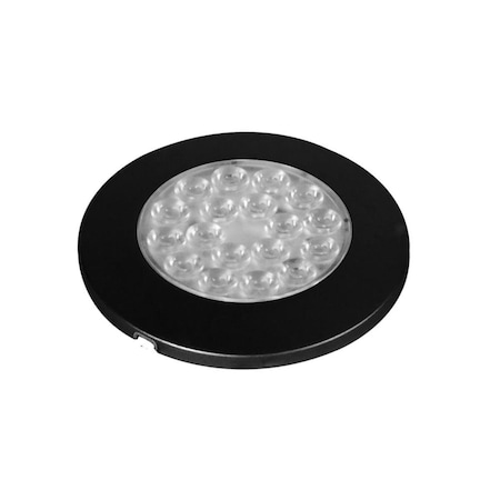 Jesco 18 Round LED Orionis Surface Mount 35 deg , 5000 K - Black SD122CV3550-B