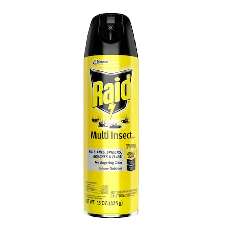 Heritage Bag Raid Multi-Insect Killer 7 15 oz. Aerosol 300819