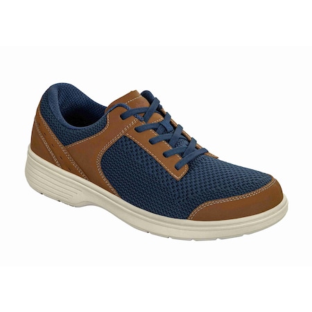 Orthofeet Tabor Mens Casual , Blue, Size 10.5 20215