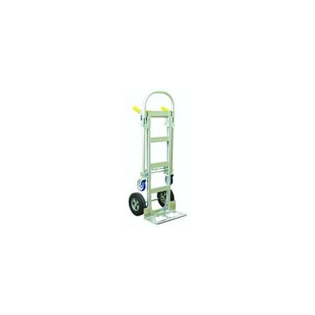 Wesco Spartan Jr. Economy Aluminum 2 in 1 Truck, SPTN-JR-T18-PE(BOXED 220000