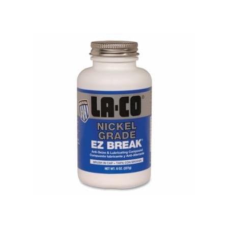 La-Co E-Z Break Anti-Seize Compound, 8 oz Brush-In-Cap 434-08971