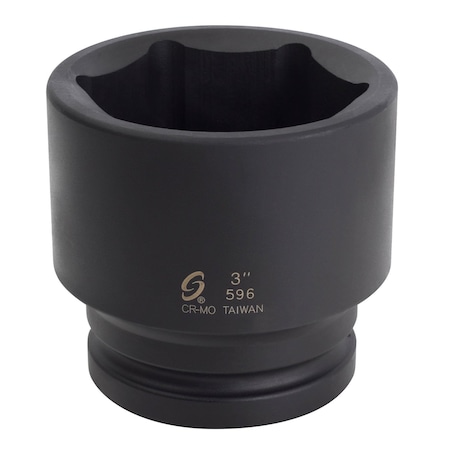 Sunex 1 in Drive 3 in Impact Socket 596