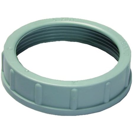 Dottie Conduit Fitting Bushing, 1/2 in, Threaded, Thermoplastic, Gray PB50