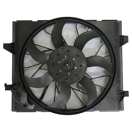 Tyc Dual Radiator And Condenser Fan Assembly 624340