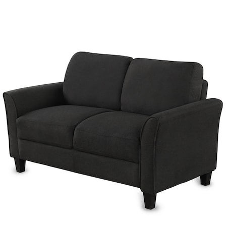 Homeroots 54" Sofa With Black Legs 601955