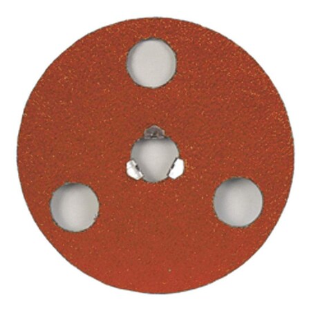 Norton Co Quick-Change Disc: Speed-Lok TS, 5" Disc Dia, 36 Grit, Ceramic Alumina, Coated 66254468386
