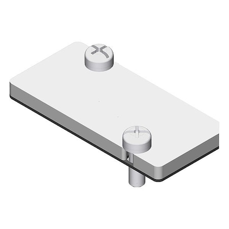 Smc Blanking Plate, 16 3/8 mm L, 9 9/16 mm H SYJ5000-21-6A